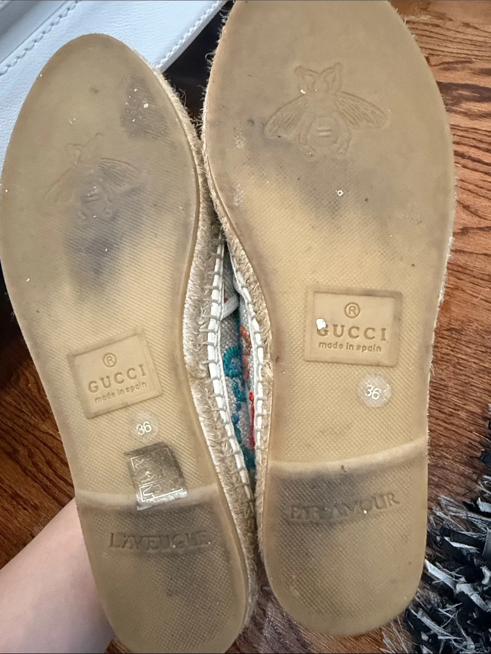 Gucci GG multicolor espadrille